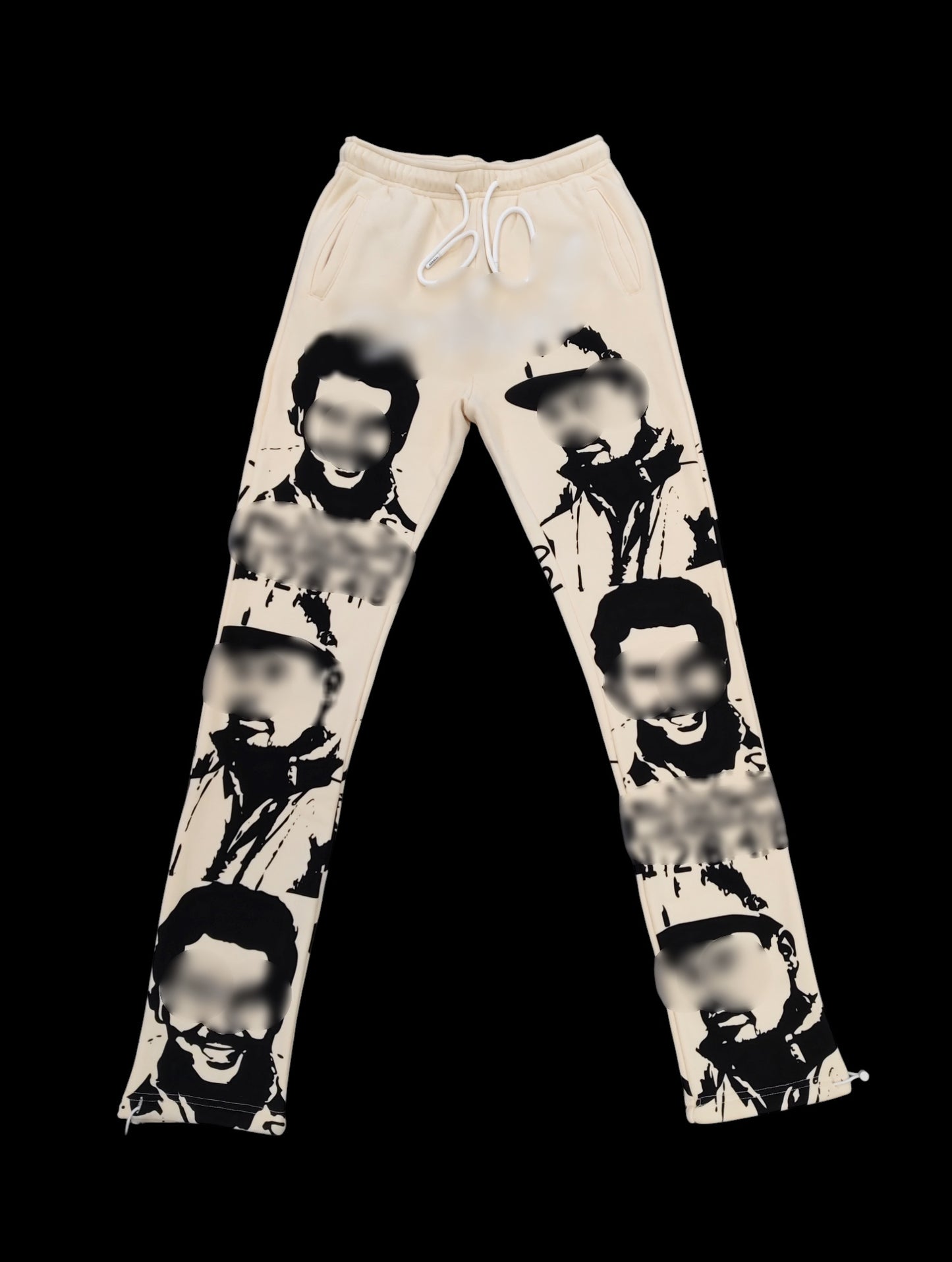 ASAAL1 reversed faceprint sweats