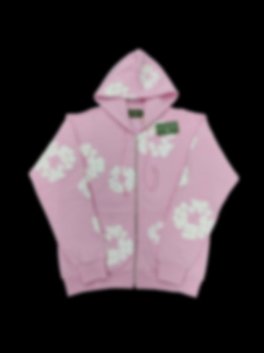 DEN1M Flower Sweatpants — Black