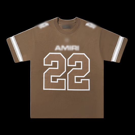 AM1R1 22 Jersey Tee Brown