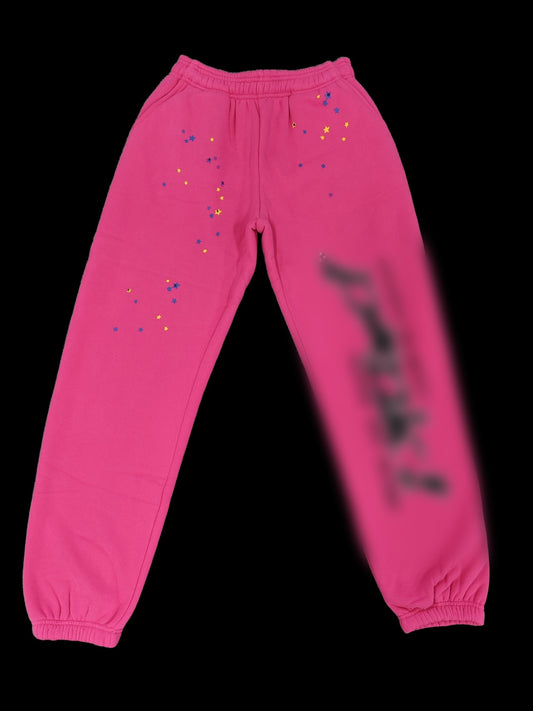 Spydur Star Sweatpants — Pink