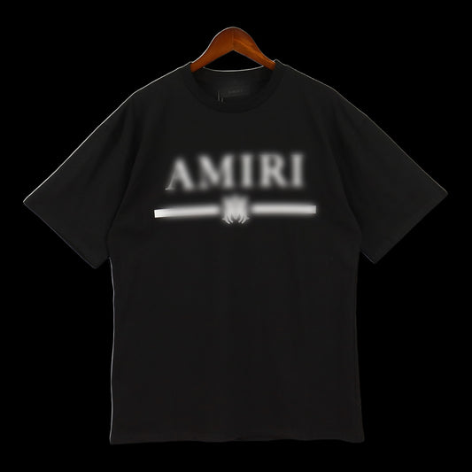 AM1R1 Bar Logo Tee Black