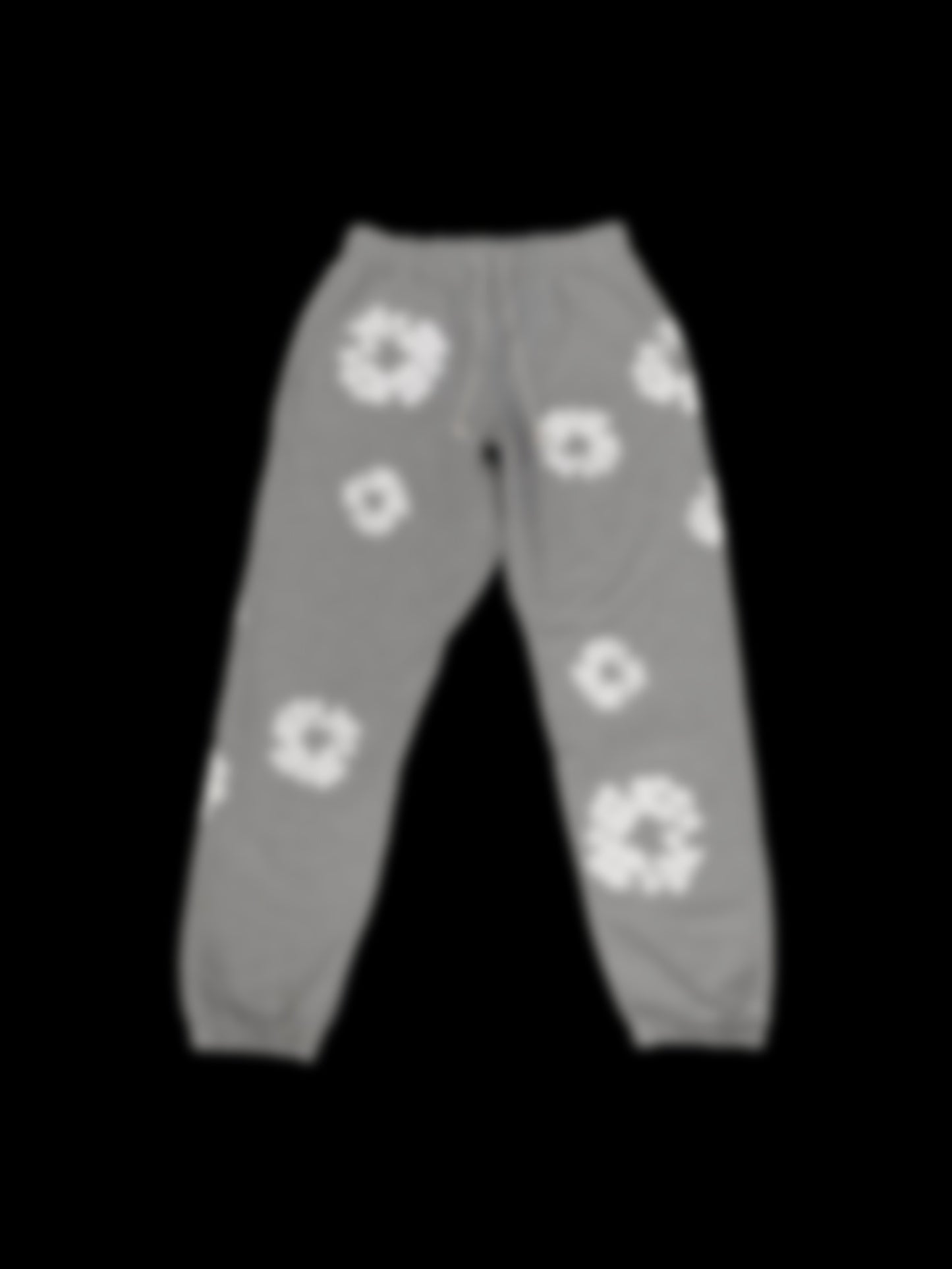 DEN1M Flower Sweatpants — Gray