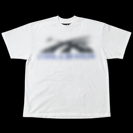 H3LLSTAR White Blur Tee