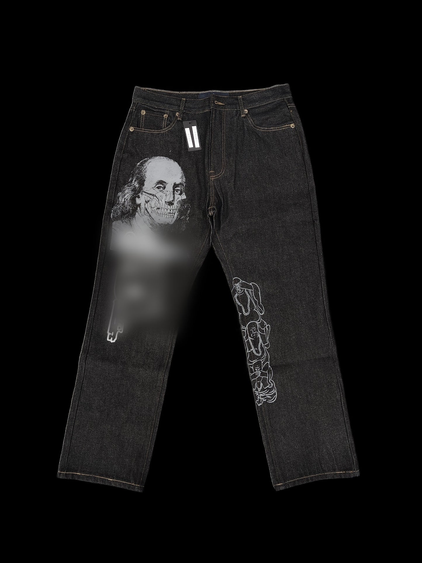 SD1 Franklin Jeans White