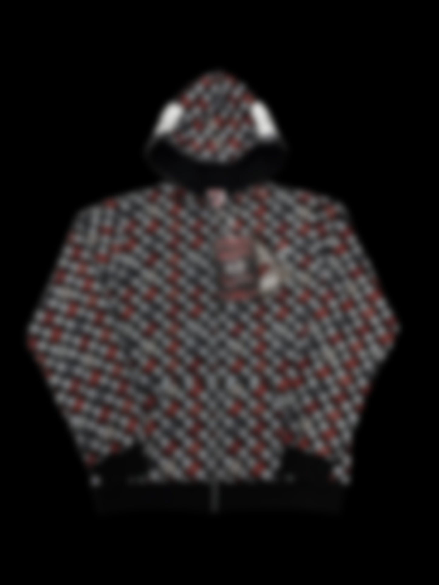 ASAAL1 Monogram Zip Hoodie front