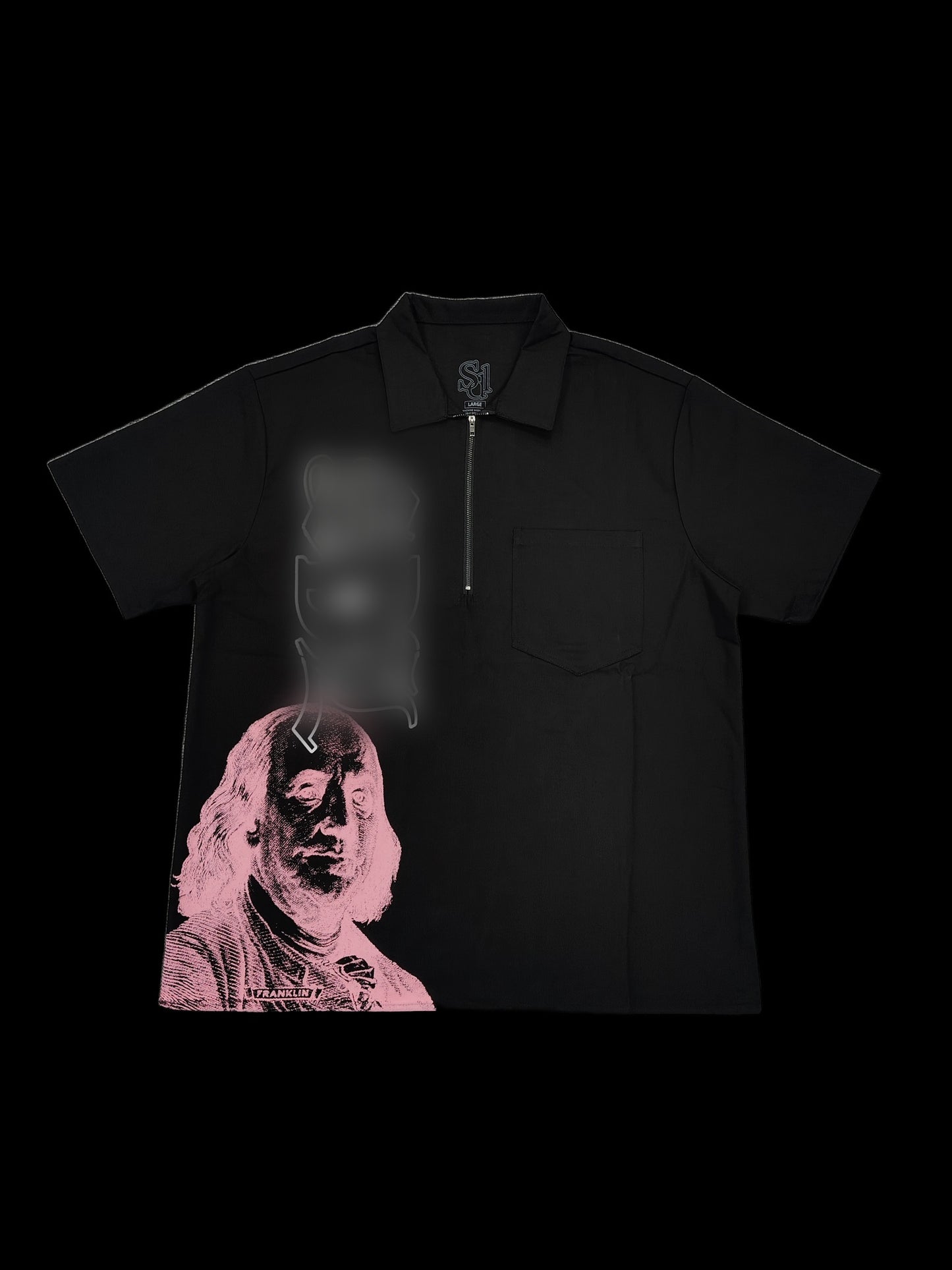 SD1 Franklin Zip Shirt Pink