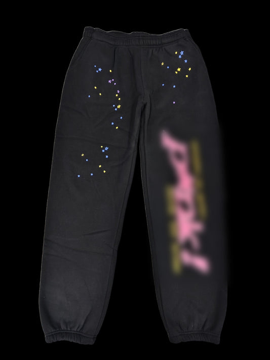 Spydur Star Sweatpants — Black