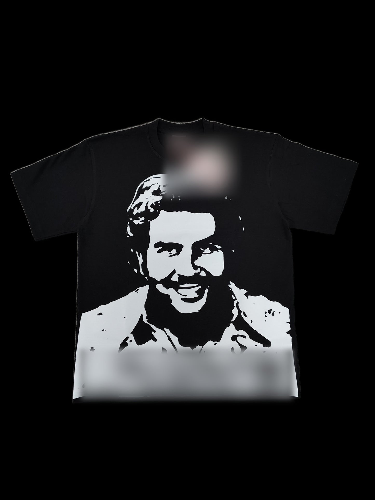 ASAAL1 FacePrint Tee Black