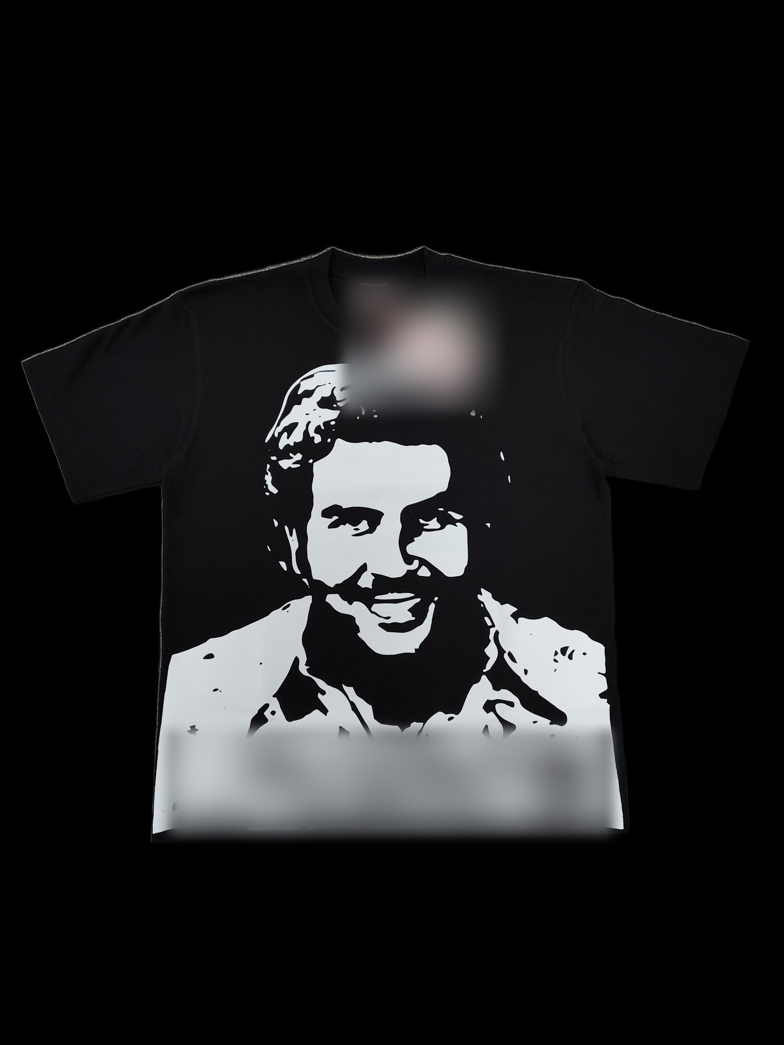 ASAAL1 FacePrint Tee Black