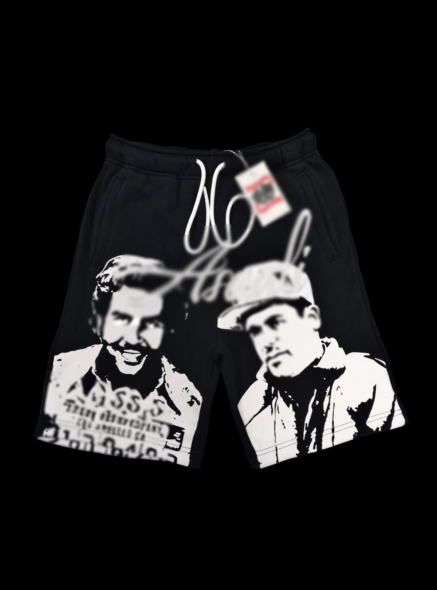 ASAAL1 FacePrint Shorts